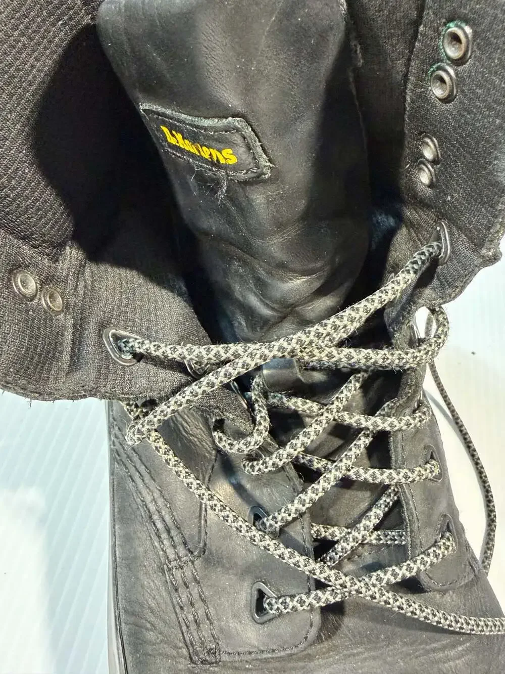 Dr. Martens Tarik Leather Boots Black Men’s US 10 EU 43 Combat Utility